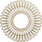 Ekena Millwork Cornelius Wood Fretwork Pierced Ceiling Medallion, Hickory, 24"OD x 8 7/8"ID x 1/4"T CMWP24X0250CRHI - alternate 1